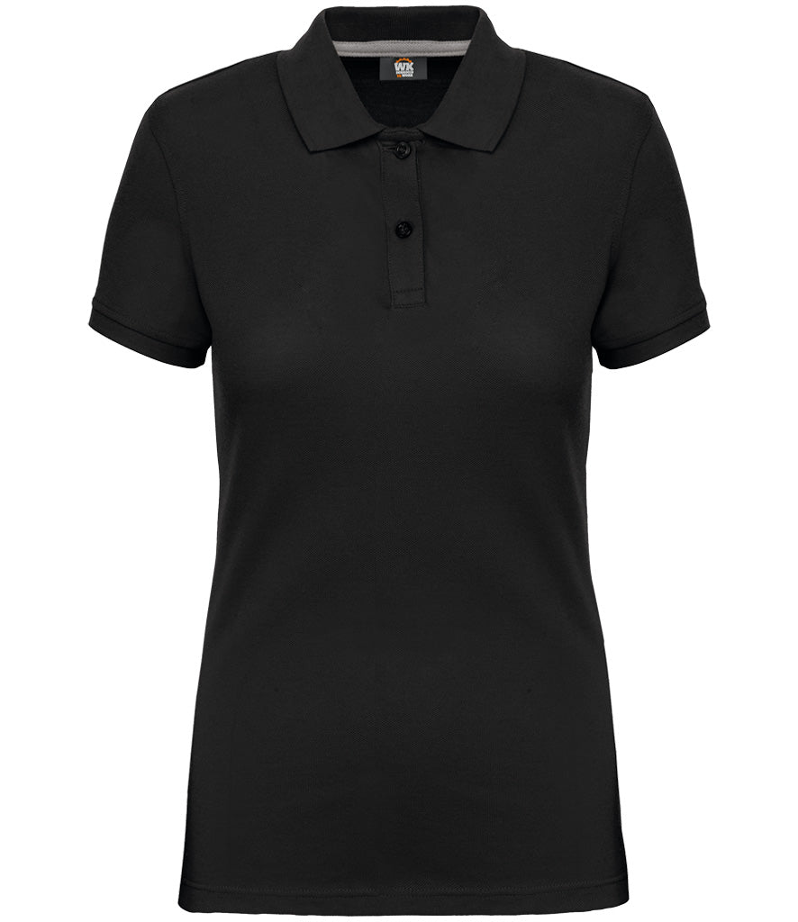 WK Designed to Work Ladies Anti-Bacterial PiquÃ© Polo Shirt