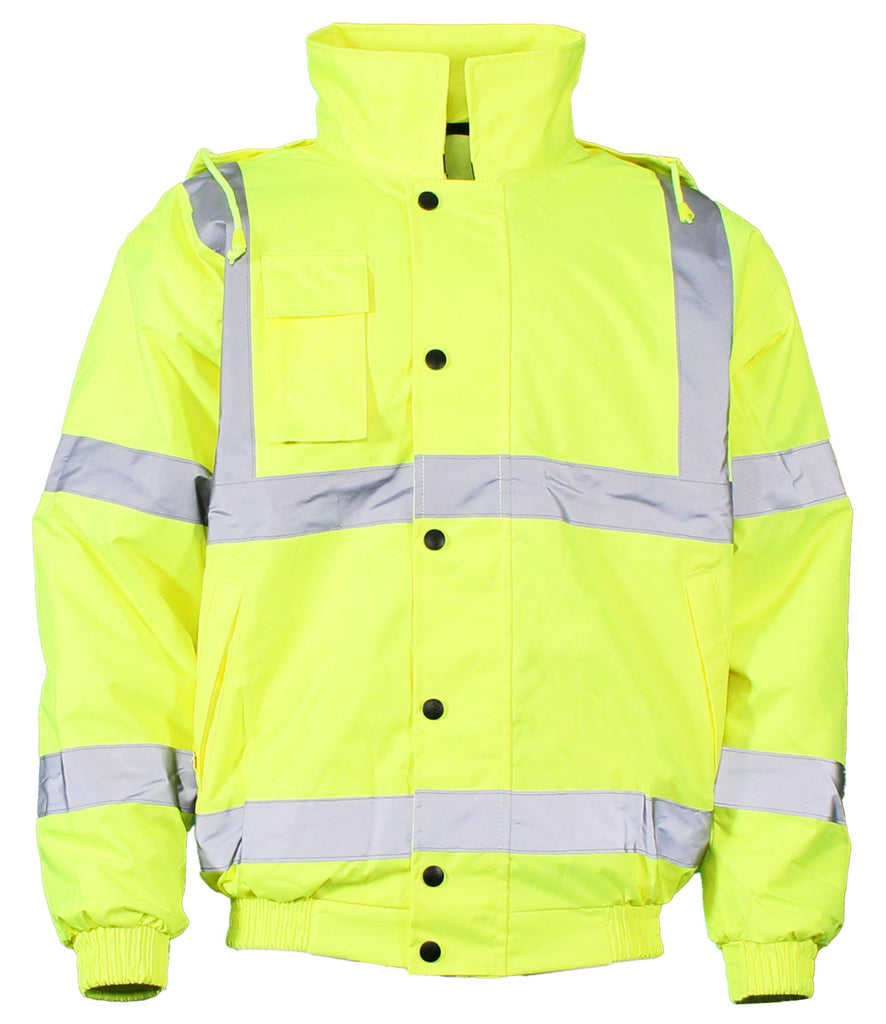 Warrior Hi-Vis Bomber Jacket