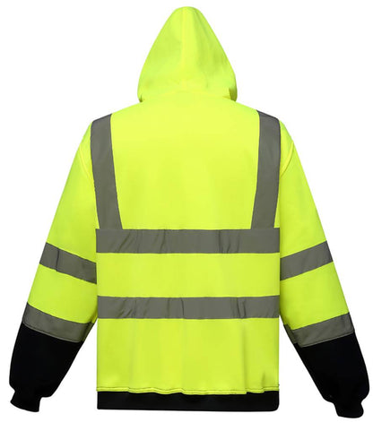 Yoko Hi-Vis Zip Hoodie