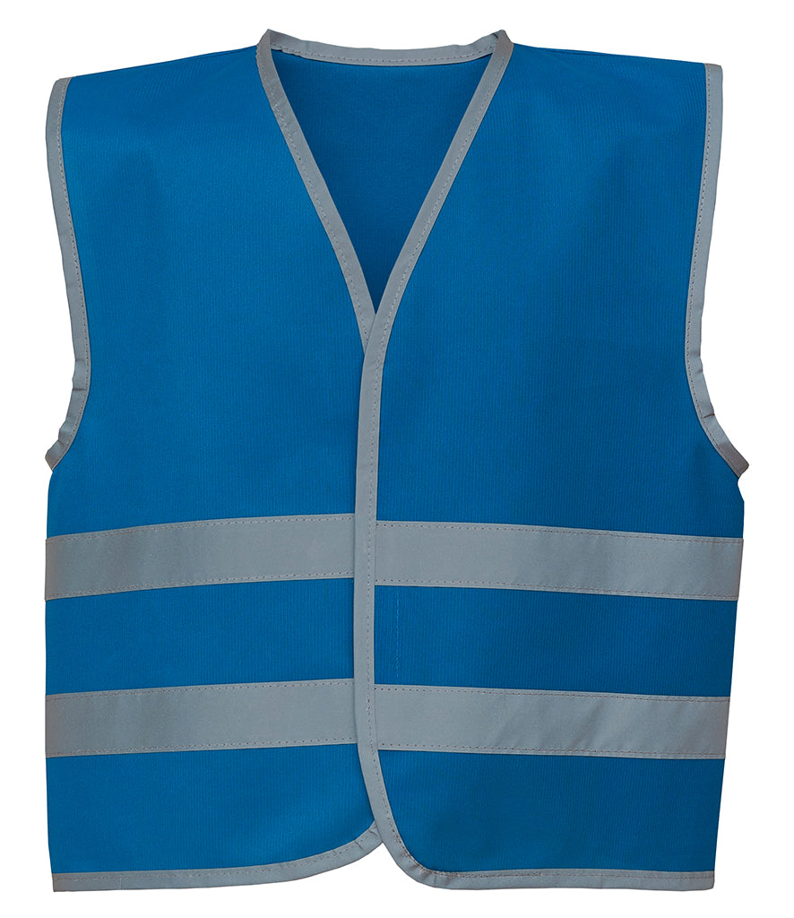 Yoko Kids Hi-Vis Two Band Waistcoat