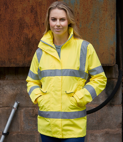 Yoko Ladies Hi-Vis Executive Jacket